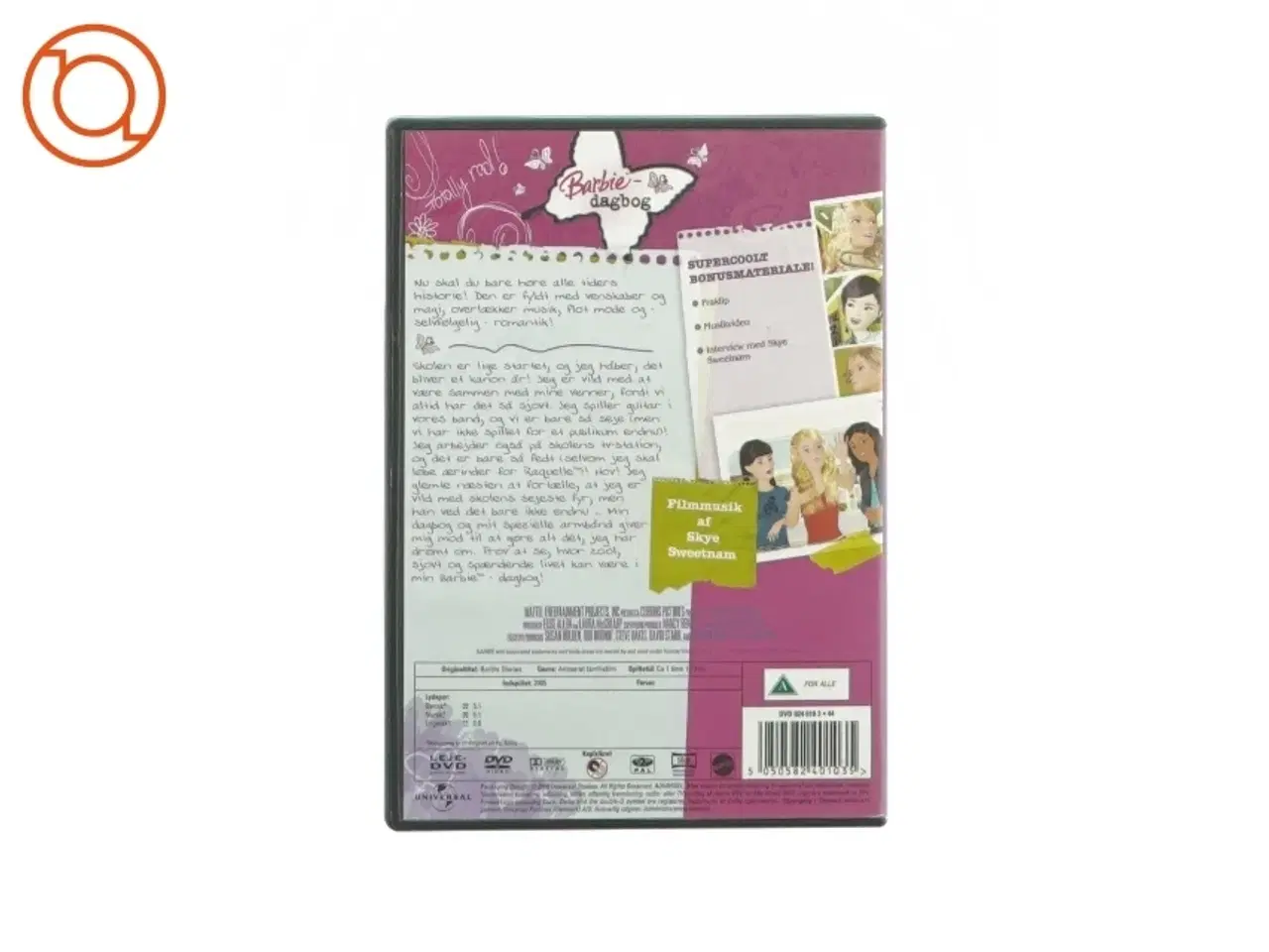 Billede 2 - Barbie-dagbog (DVD)