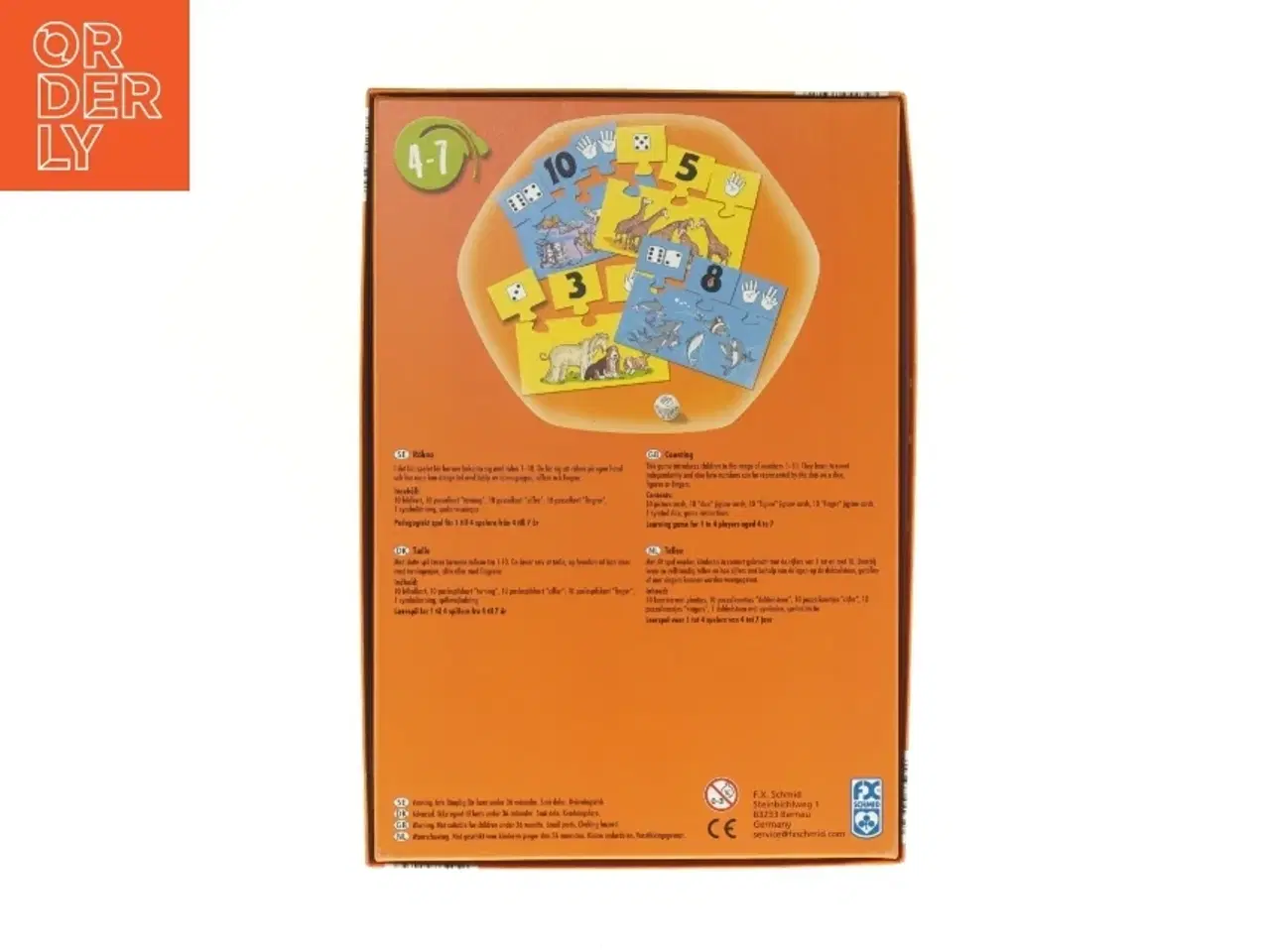 Billede 2 - Børnepuslespil Learn & Fun fra Learn & Fun (str. 27 x 19 cm)