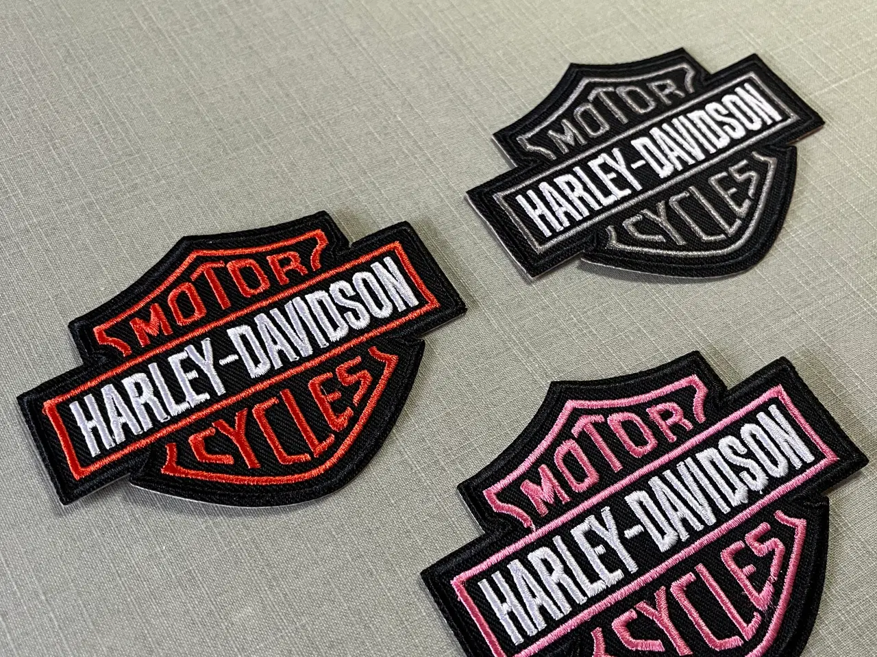 Billede 3 - Mærker/patches med Harley-Davidson