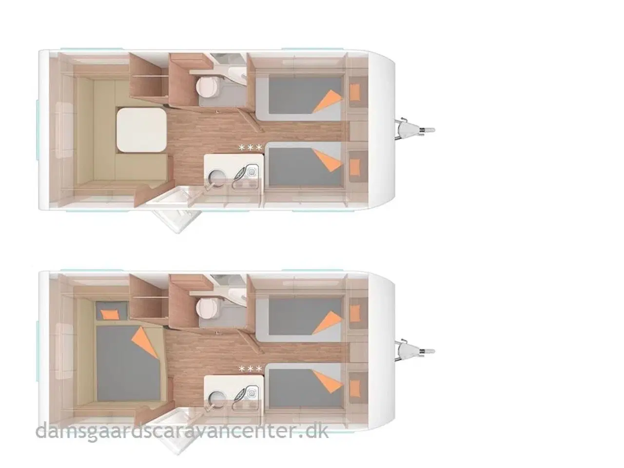 Billede 7 - 2019 - Weinsberg CaraOne 480 EU   Enkeltsenge-Lamel-Gulvtemp.-Telt