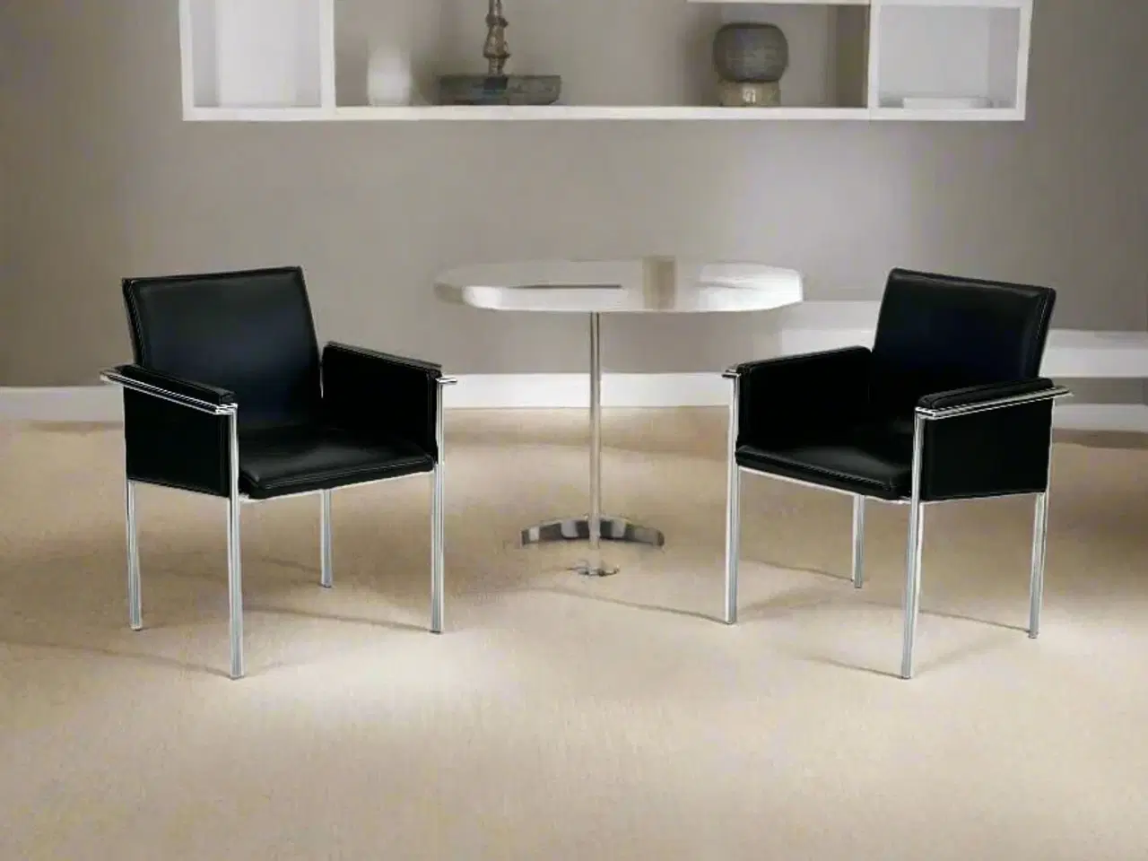 Billede 2 - Sæt af 2 Elegante Mødestole