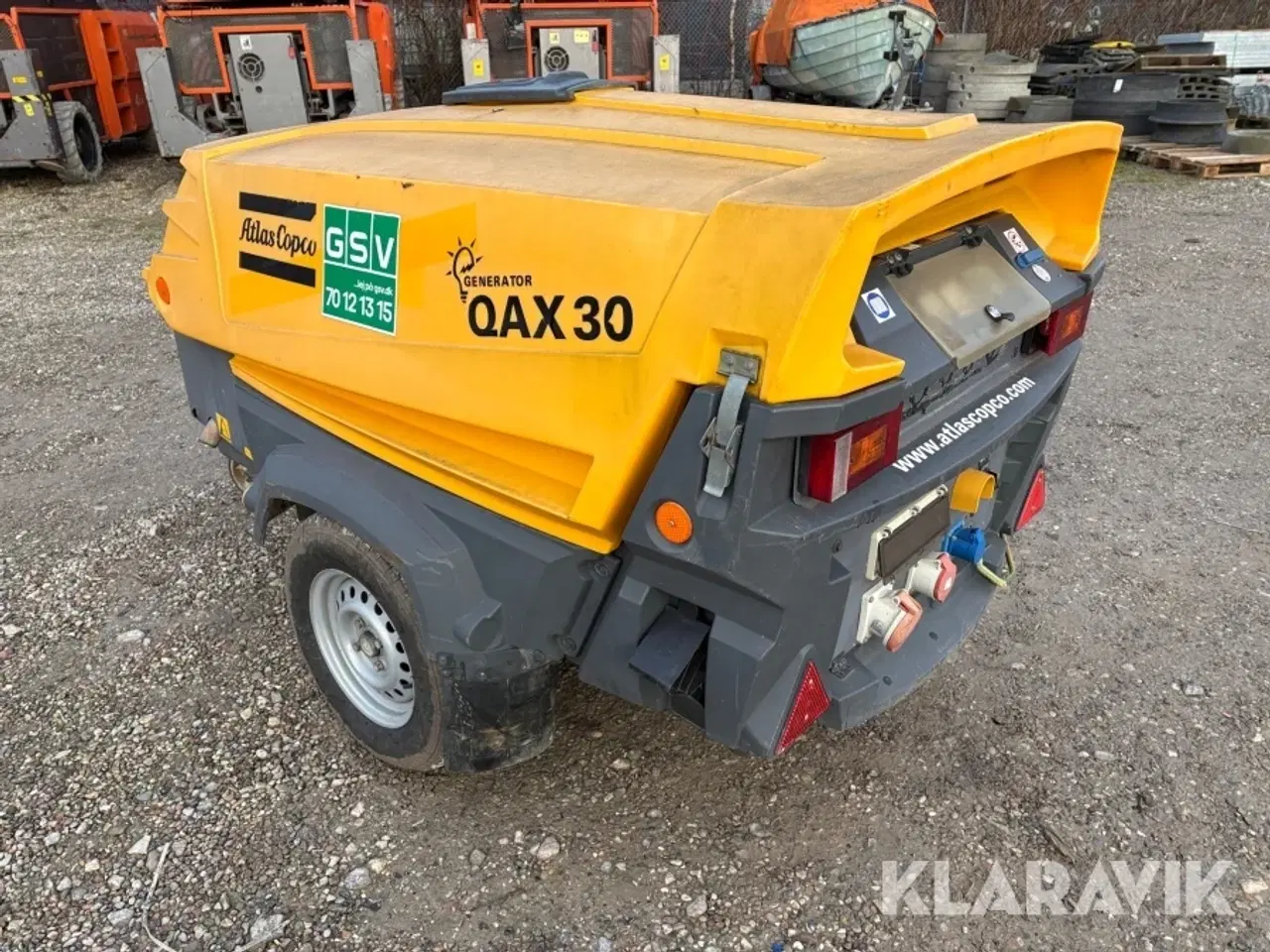 Billede 4 - Mobil generator Atlas Copco QAX 30