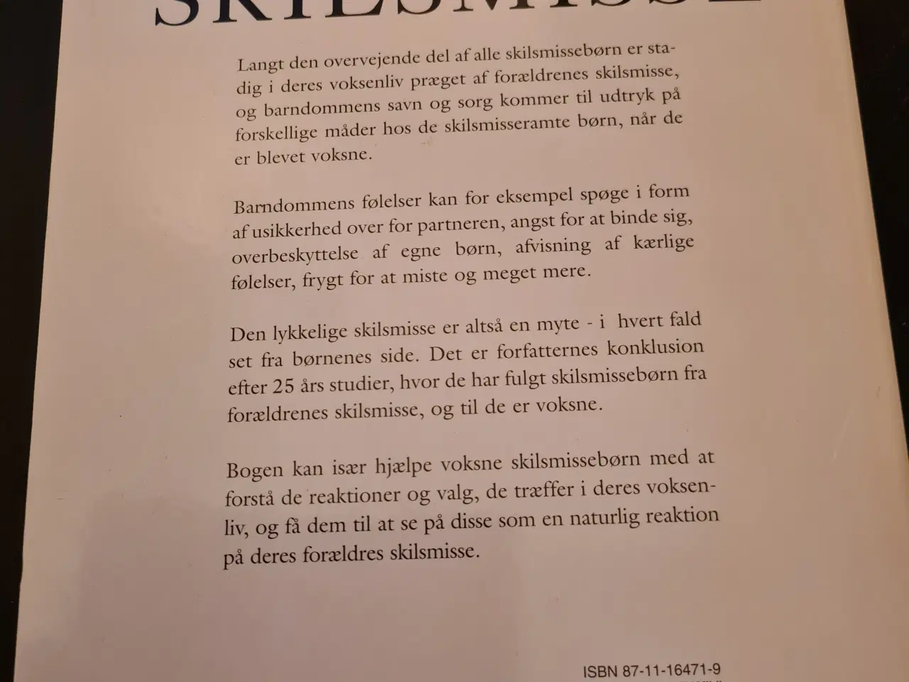 Billede 3 - Myten om den lykkelige skilsmisse