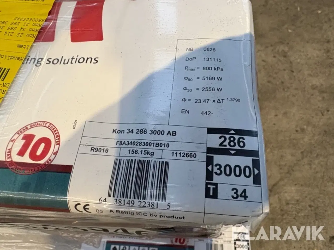 Billede 5 - Radiatorer Kon VKO 34 286 3000 AB 10 styk.