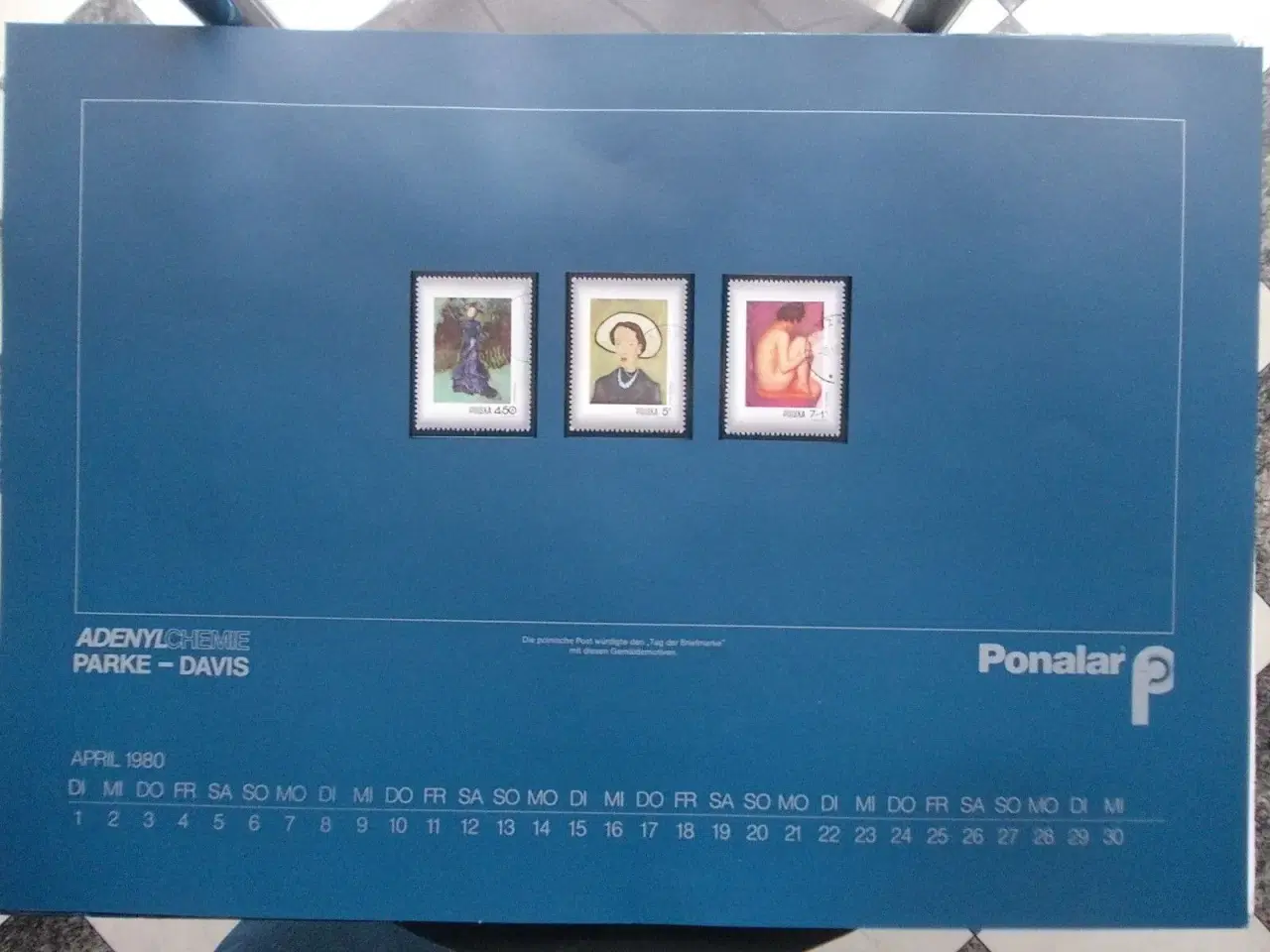 Billede 9 - Frimærke kalendere