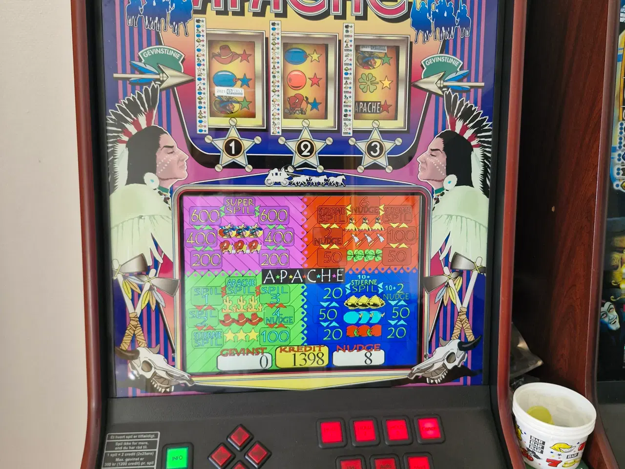Billede 1 - Apache Spilleautomat 