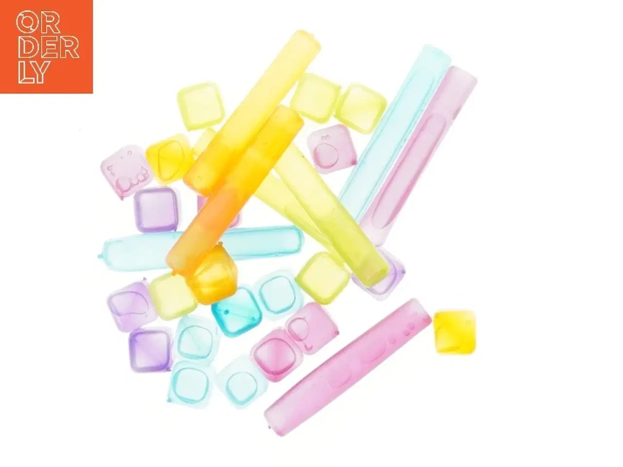 Billede 1 - Farverige kuldeelementer (str. 12 cm)