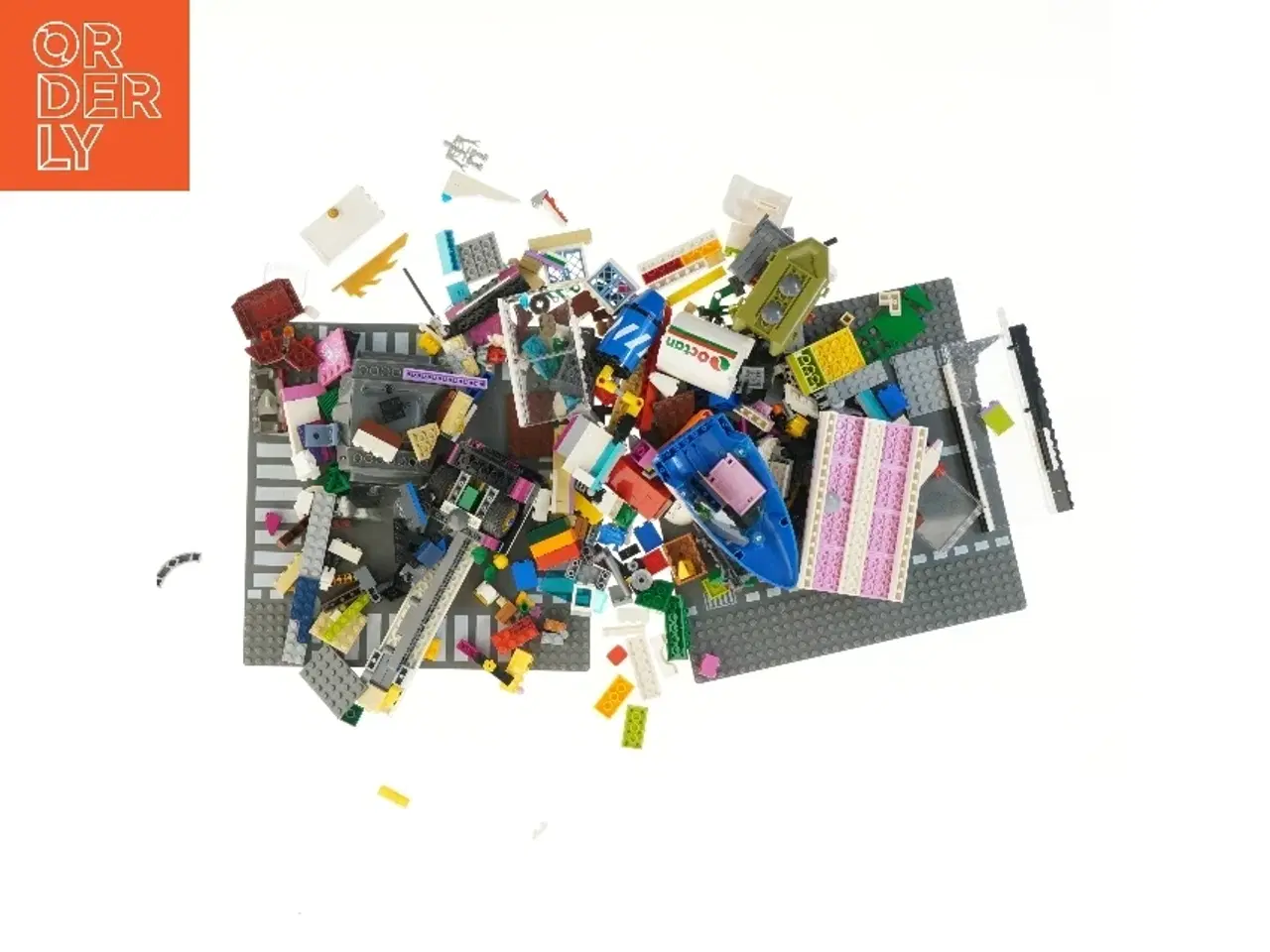 Billede 1 - Store sæt LEGO klodser og baseplader fra Lego (str. 1,20 kg cm)