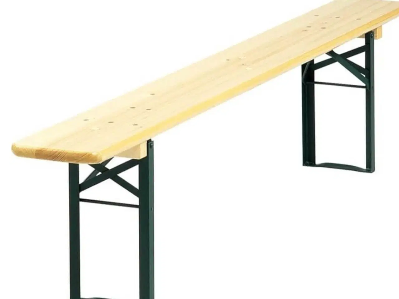 Billede 2 - UDLEJES - 1 bord og 5 bænke