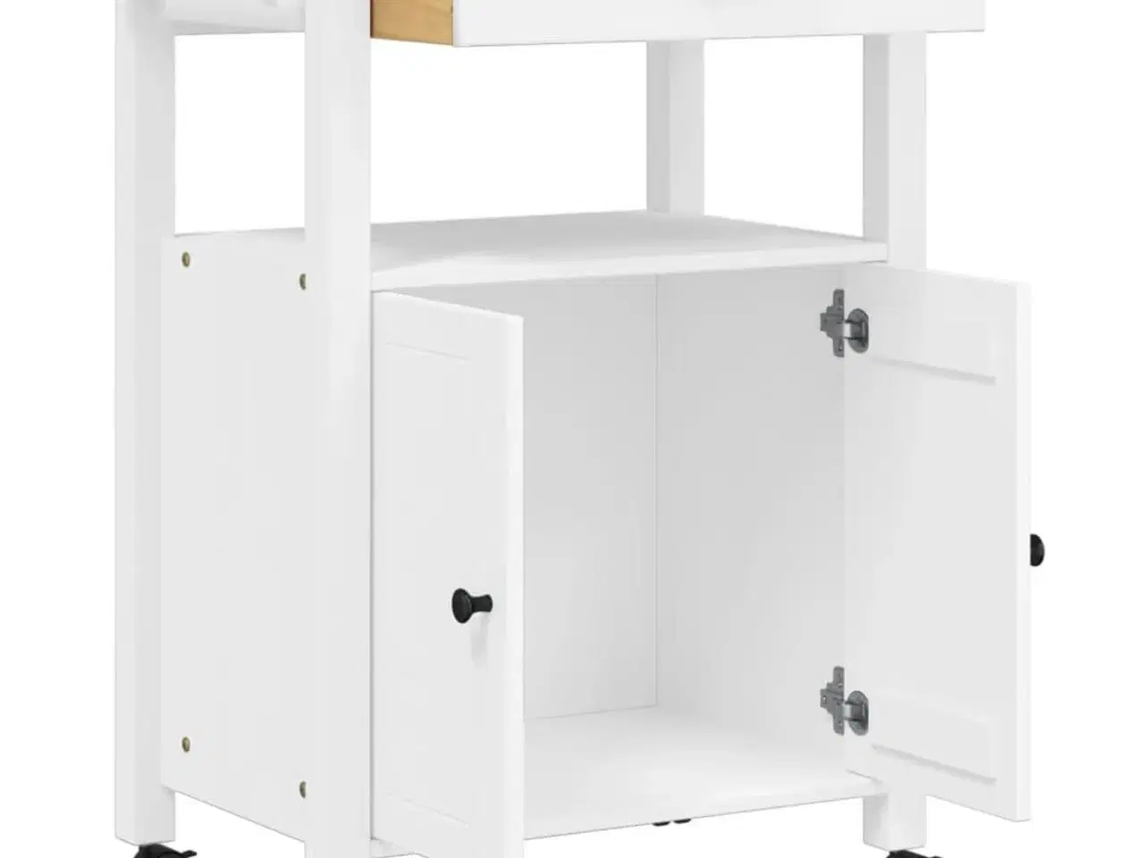 Billede 4 - Køkkenvogn MONZA 60x40x90 cm massivt fyrretræ