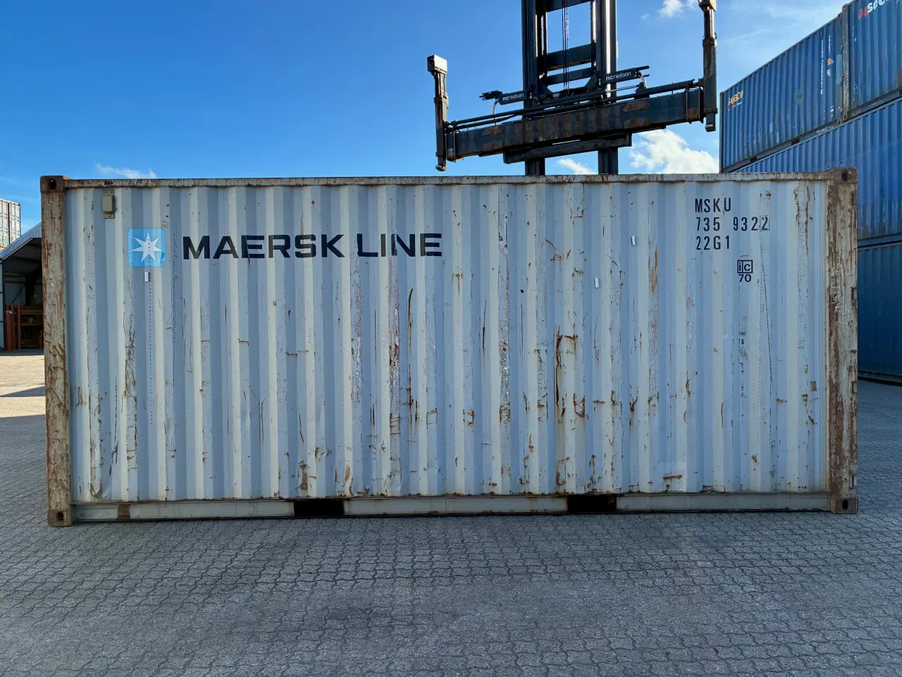 Billede 5 - Brugt 20 fods Isoleret Container- ID:MSKU 735932-2