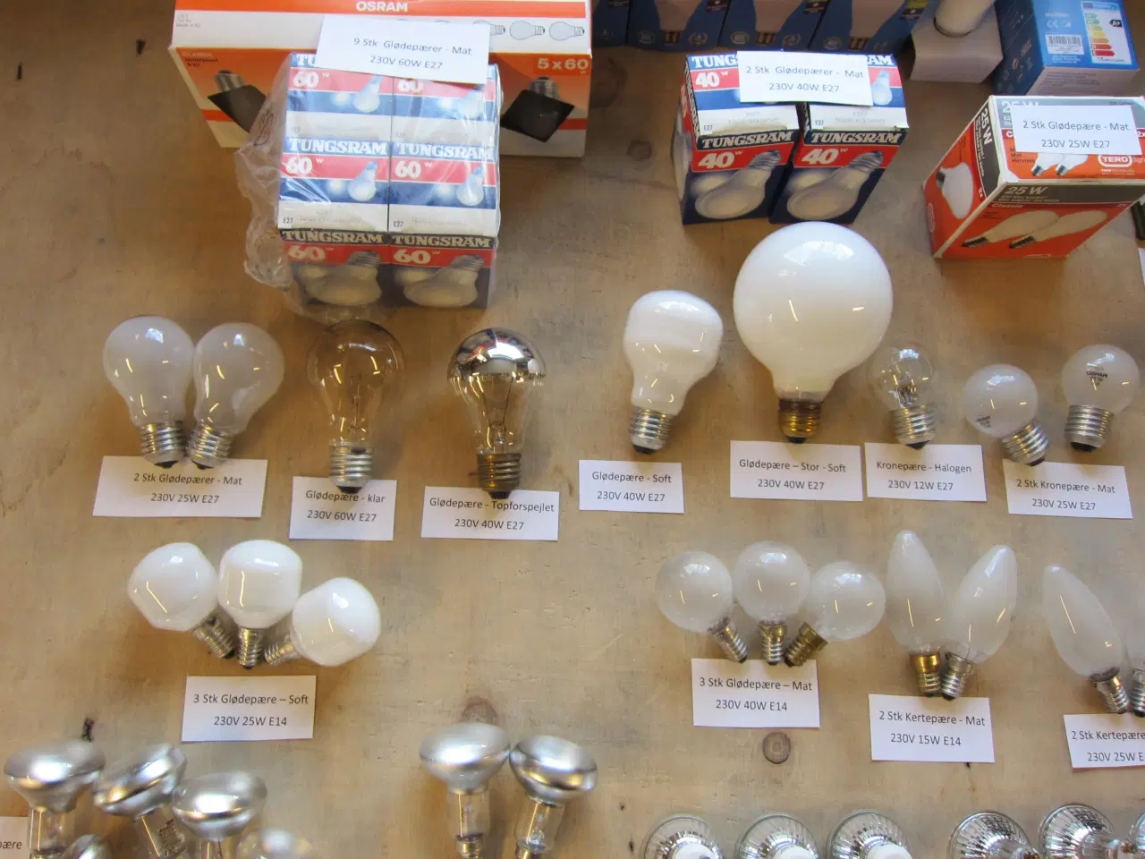Billede 2 - LED pærer, Glødepærer & Halogenpærer