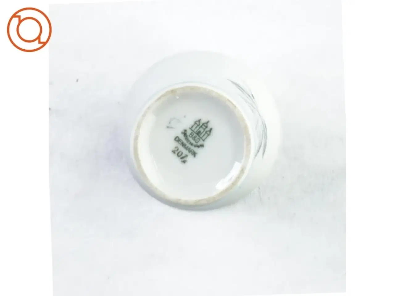 Billede 3 - Vase i porcelæn, Løvfald fra B Og G (str. 7 x 4 cm)