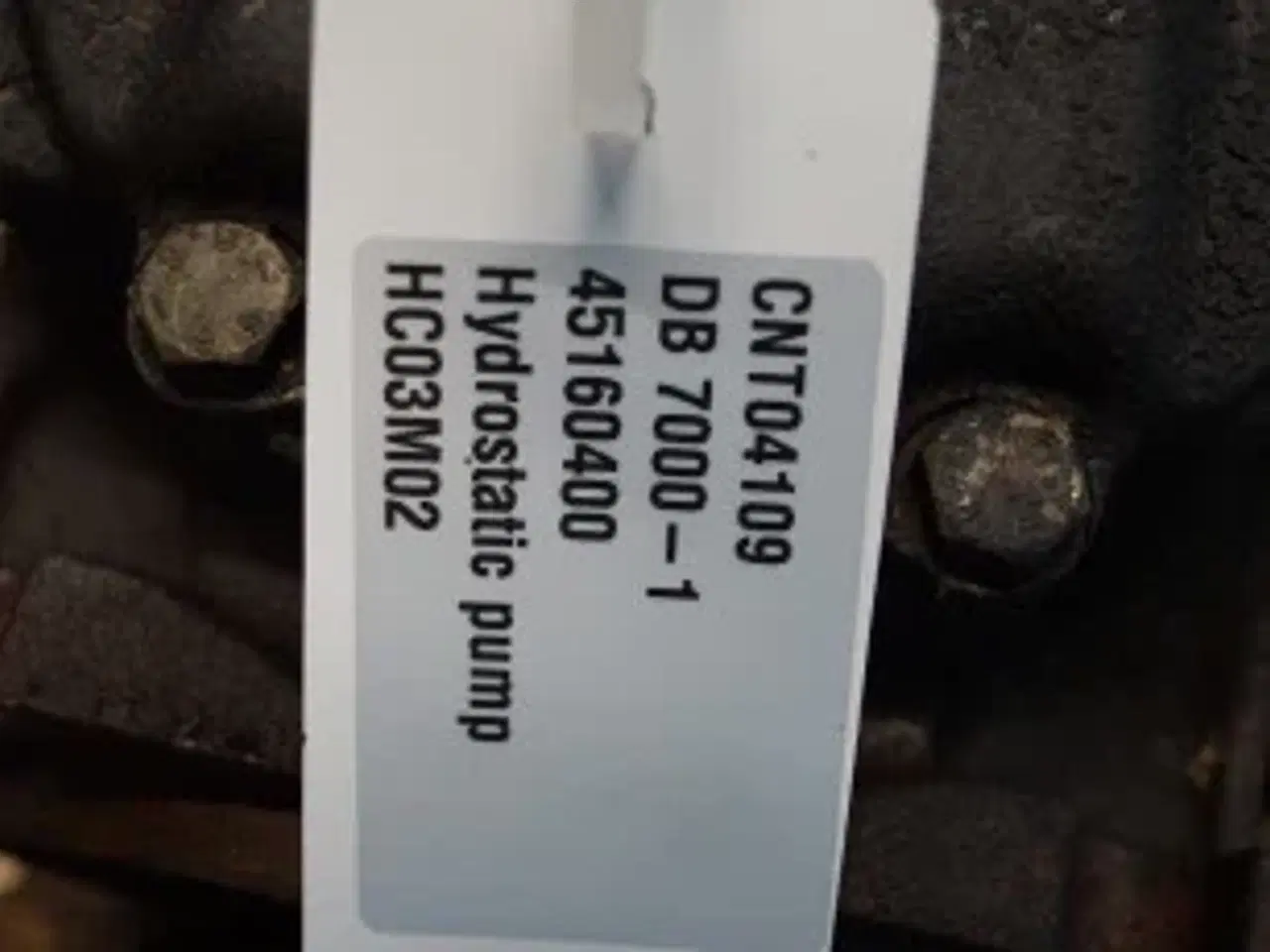 Billede 3 - Dronningborg D7000 Hydrostatpumpe 45160400