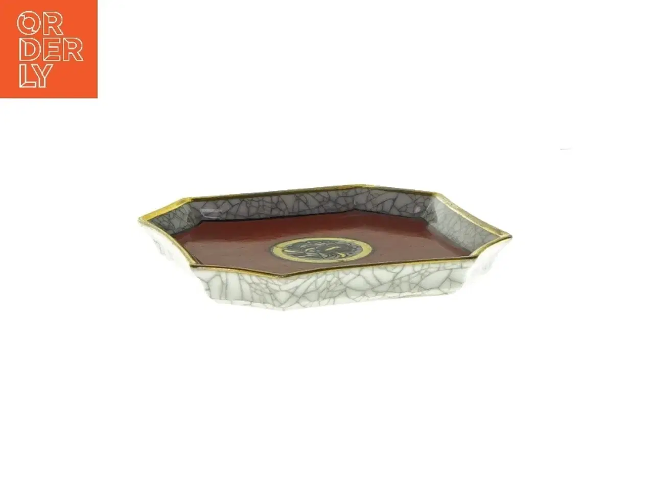 Billede 3 - Dekorativt fad fra dal jensen (str. LB 14x14cm)