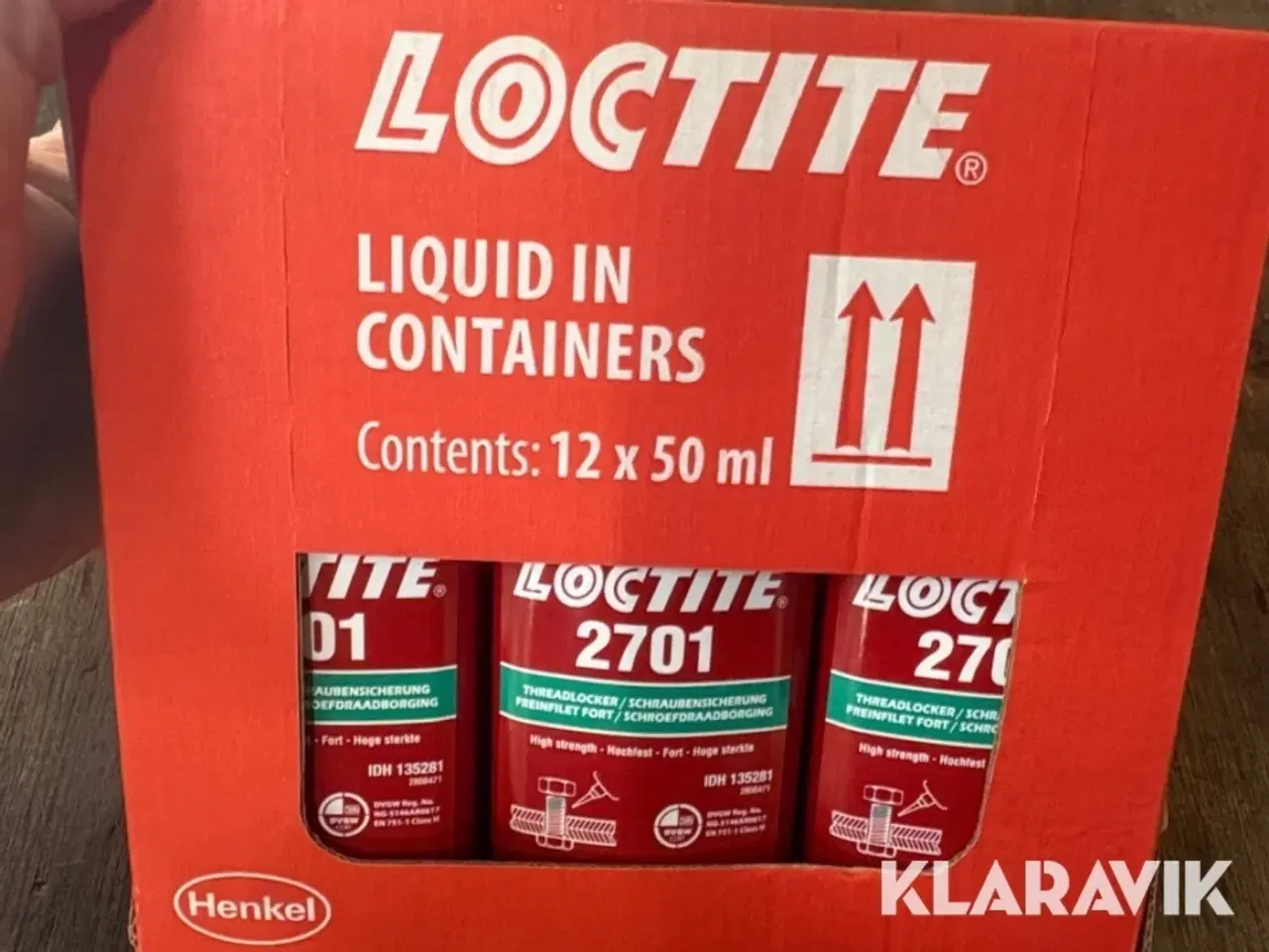 Billede 4 - Gevindlim Loctite 2701  12 styk