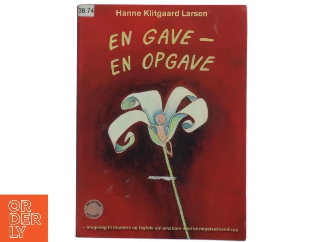 Billede 1 - En gave - en opgave, brugsbog til forældre og fagfolk om småbørn med bevægelseshandicap af Hanne Klitgaard Larsen (Bog)