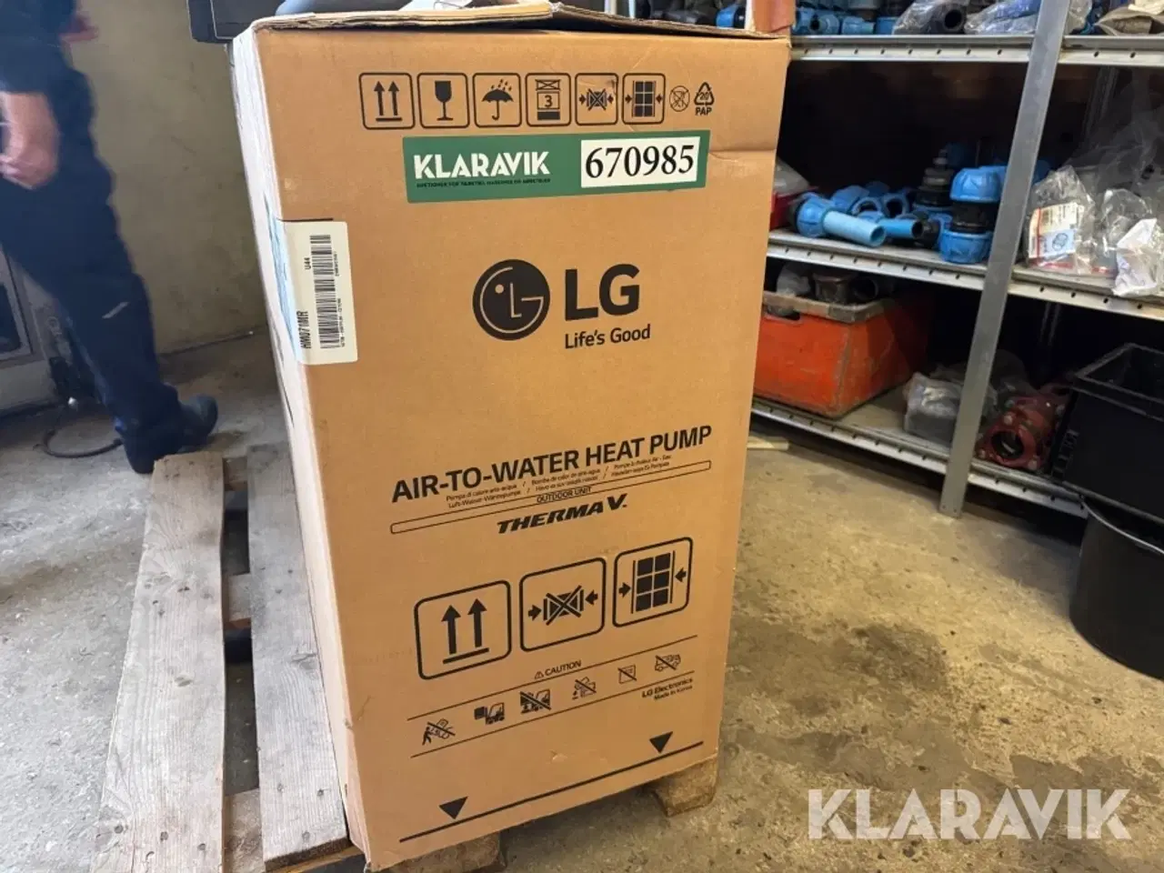 Billede 5 - Ude-del varmepumpe LG 7KW HM071MR.U44 Monoblok