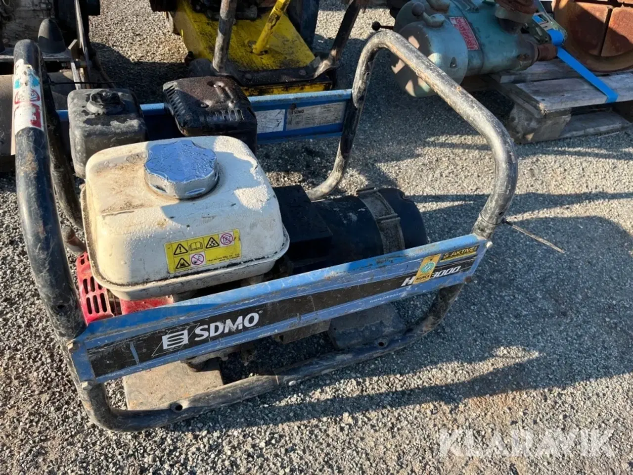 Billede 9 - Pladevibrator Ammann/Wacker/SDMO APF15/40-HX3000-BFS100