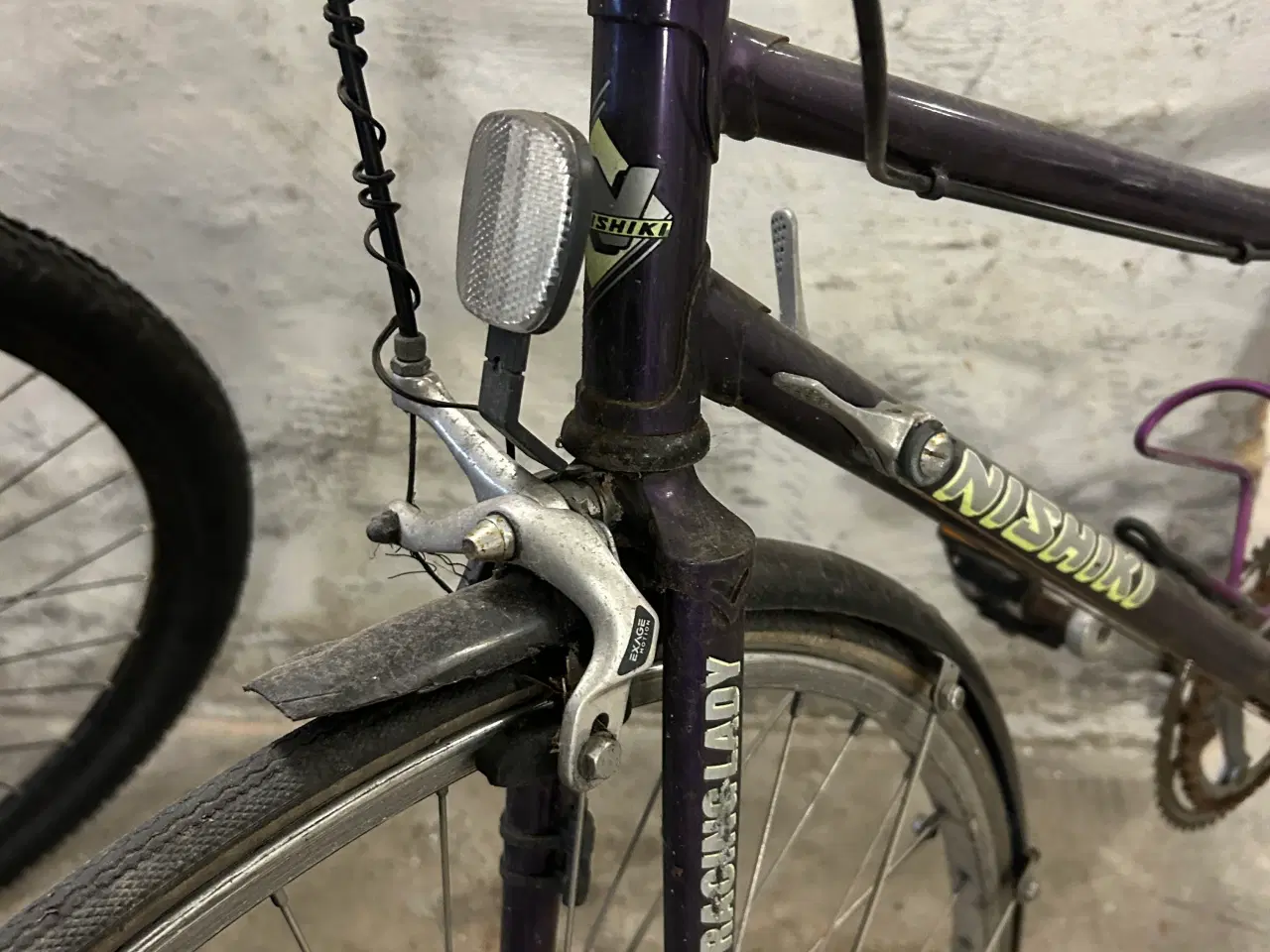 Billede 2 - Cykel retro fra 90 erne nishiki i flot lilla