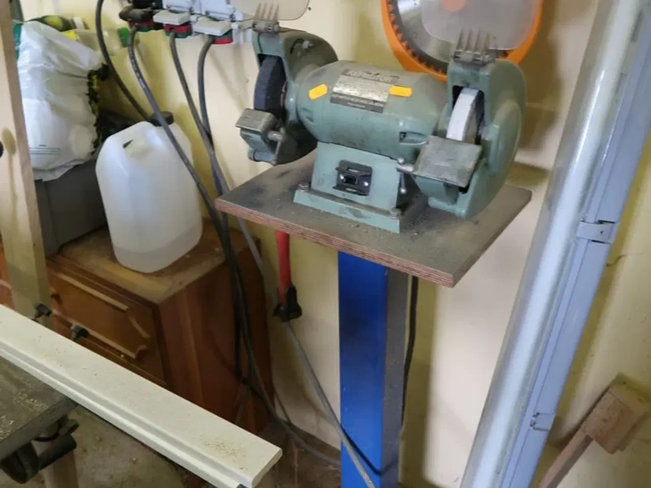 Billede 3 - Bænksliber KEFMOTOR Slibette 6 N