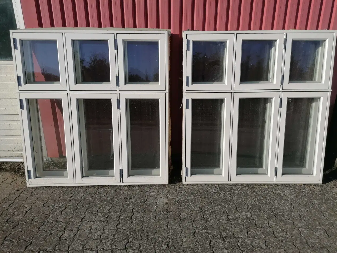 Billede 11 - Træ/Alu Dannebrogsvinduer BxH 158x166 cm.Stykpris