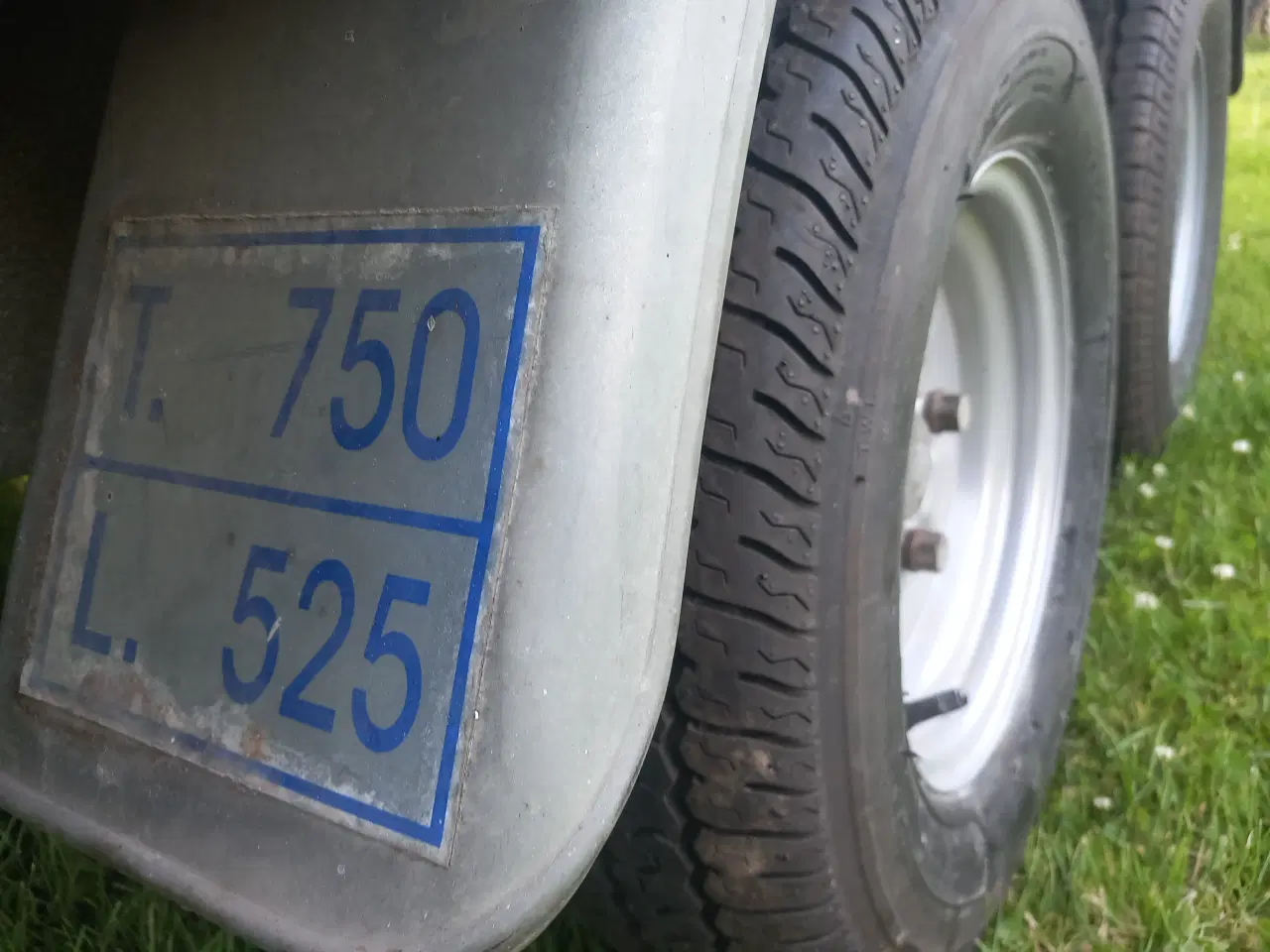 Billede 4 - Nysynet 750kg. Variant boogie trailer(ny alusider)