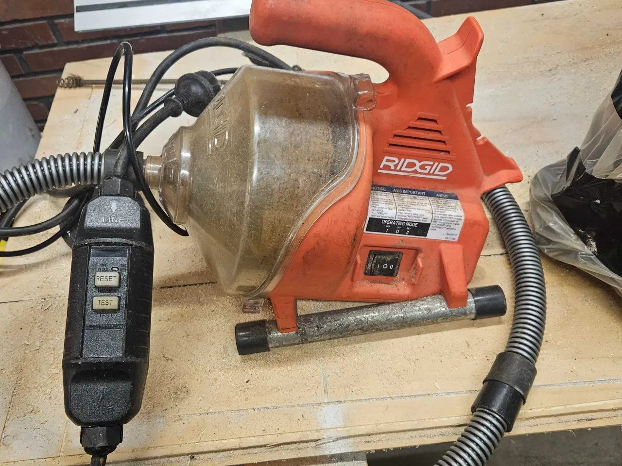 Billede 1 - Ridgid afløbs renser 