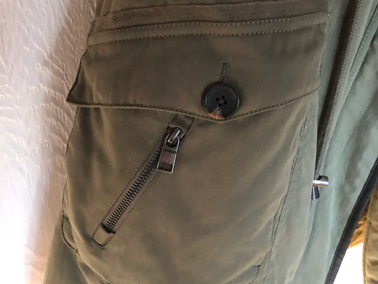Billede 4 - NY! grøn ZIZZI vinterjakke str. M (46/48)