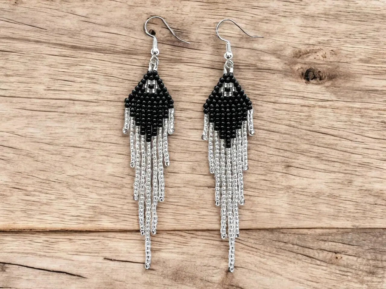 Billede 3 - Grønlandske perle øreringe