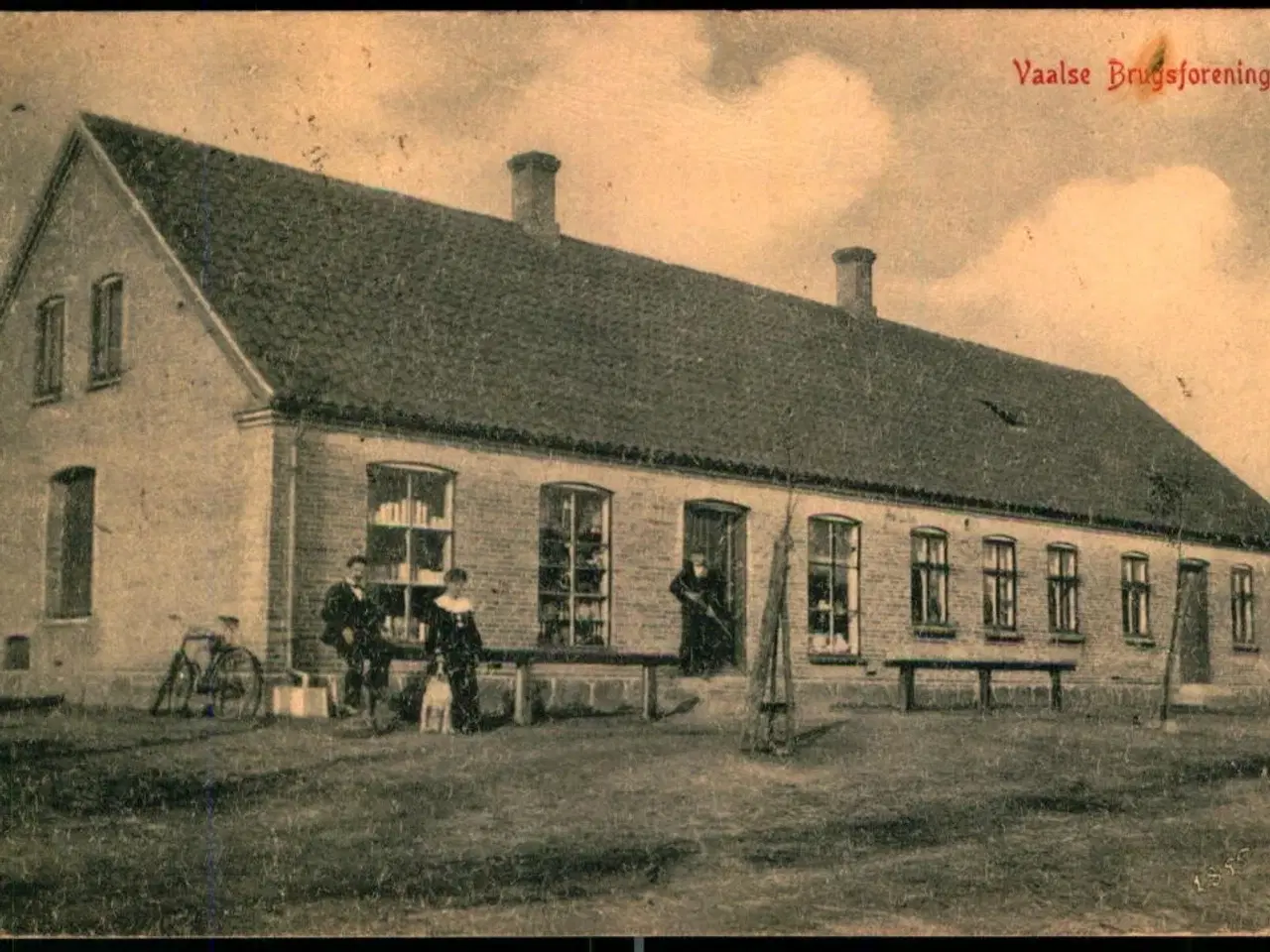 Billede 1 - Vaalse Brugsforening - J. Nielsen - Taastrup st. Eneret u/n - Brugt