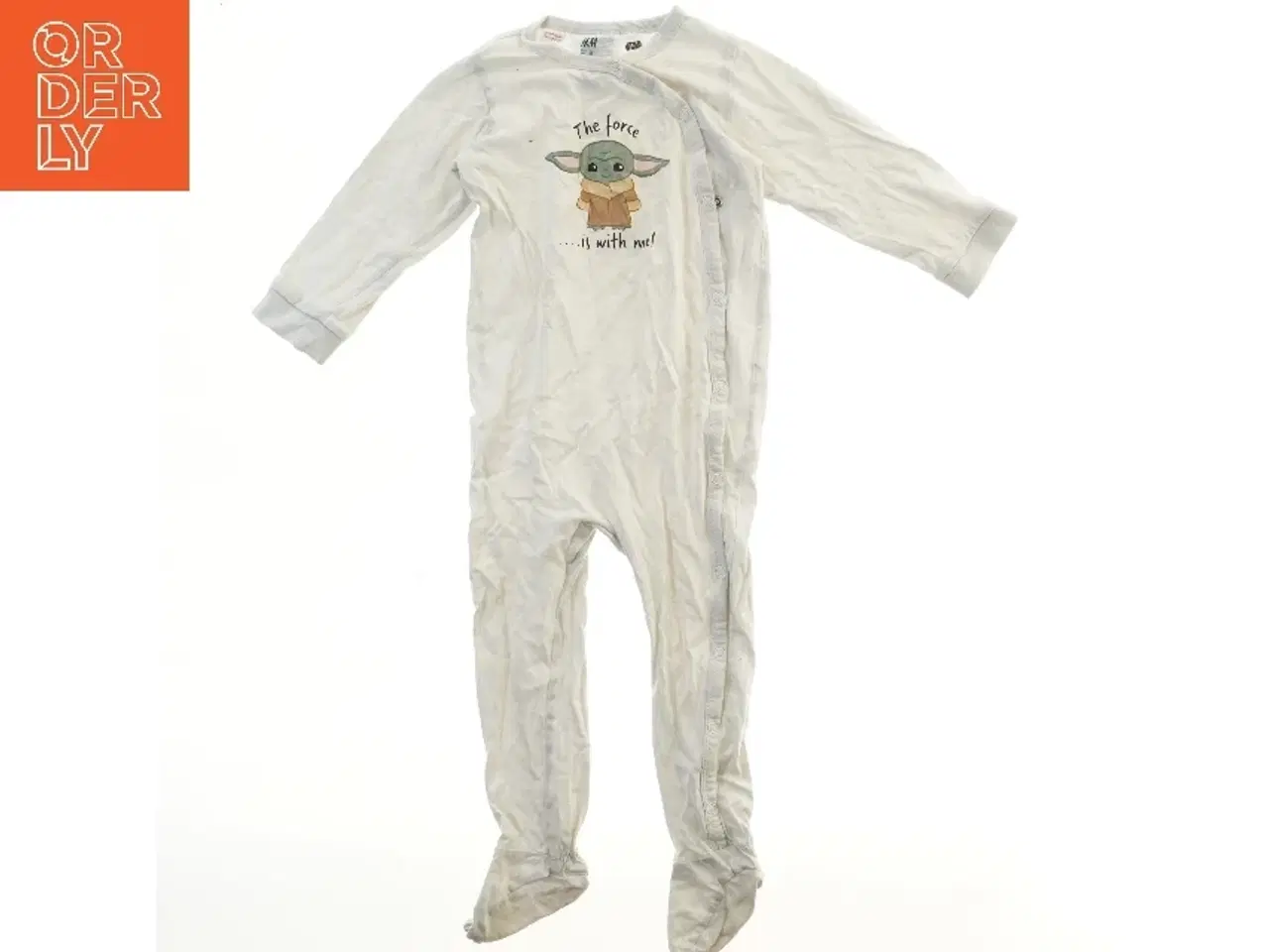 Billede 1 - Babyheldragt med tryk fra H&M (str. 92)