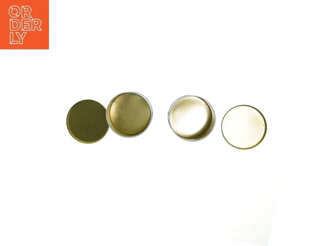 Billede 4 - Dekorative kagebokse med blå motiv (str. Ø. 10 cm. længde, 10 cm)