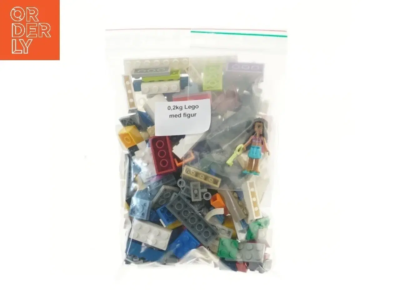 Billede 2 - LEGO med figur (0,2 kg)