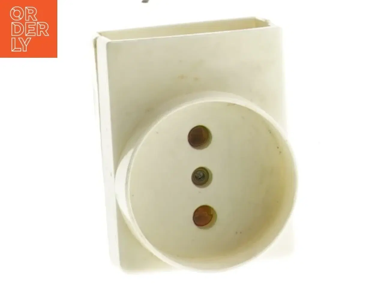 Billede 2 - Hvid adapter stik