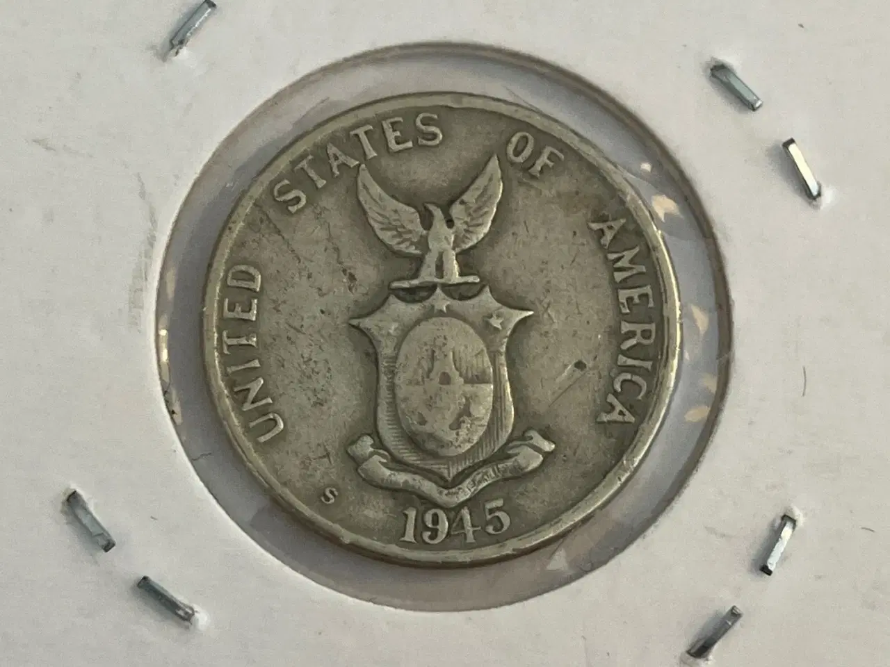 Billede 2 - Five Centavos Philippines 1945