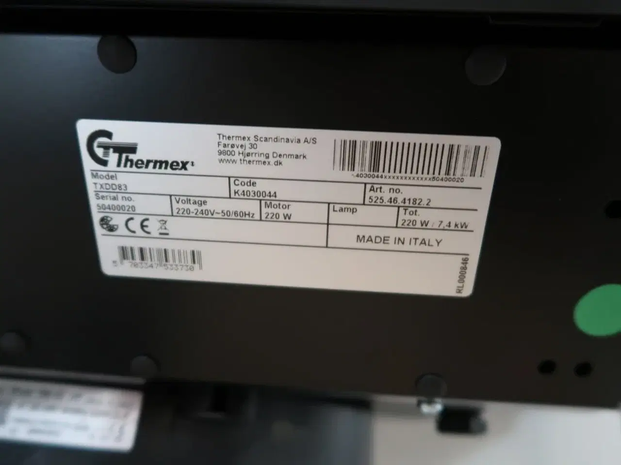 Billede 6 - Induktionskogeplade THERMEX TXDD83 525.46.4182.2