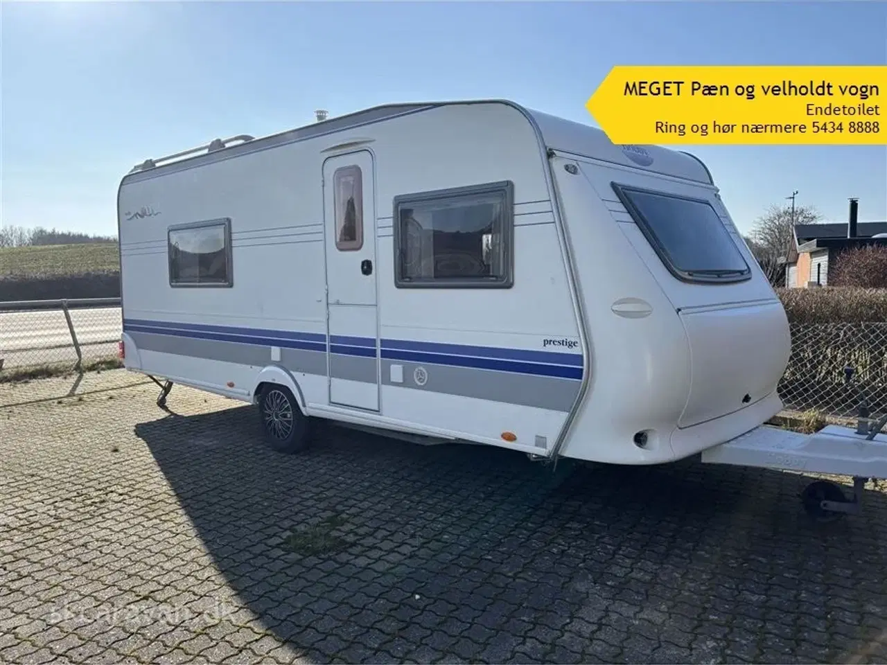 Billede 1 - 2006 - Hobby Prestige 540 WLU   PÆN VOGN MED ENKELTSENGE