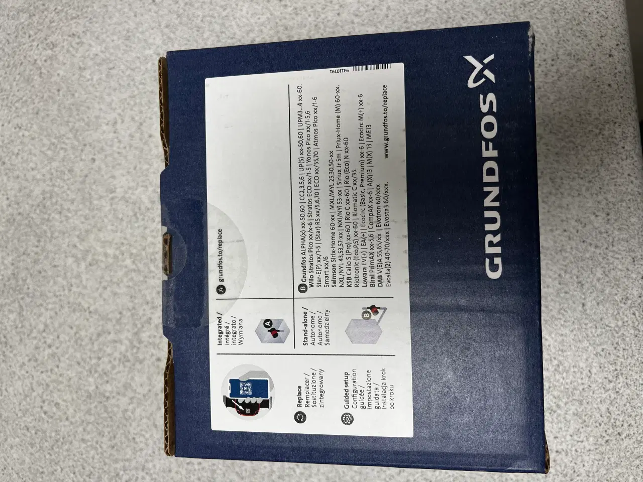 Billede 4 - Helt ny Grundfos Alpha2 25-60-180