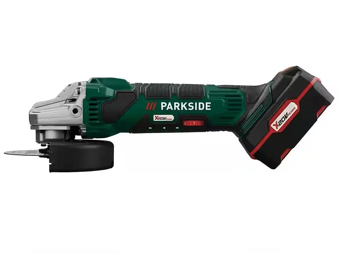 Billede 2 - Parkside X20V Team Vinkelsliber Batteridrevet Rød/