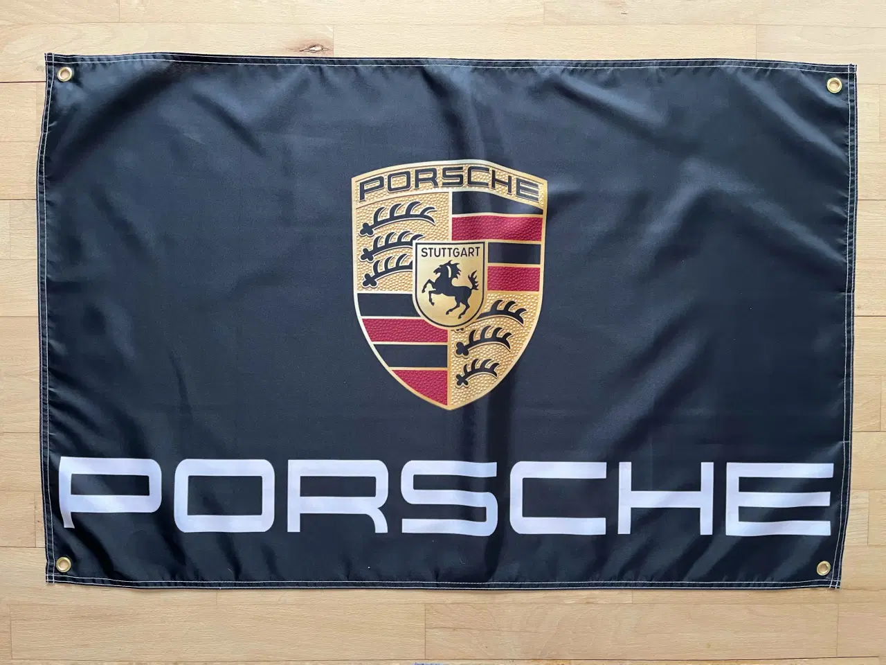Billede 1 - Flag med Porsche
