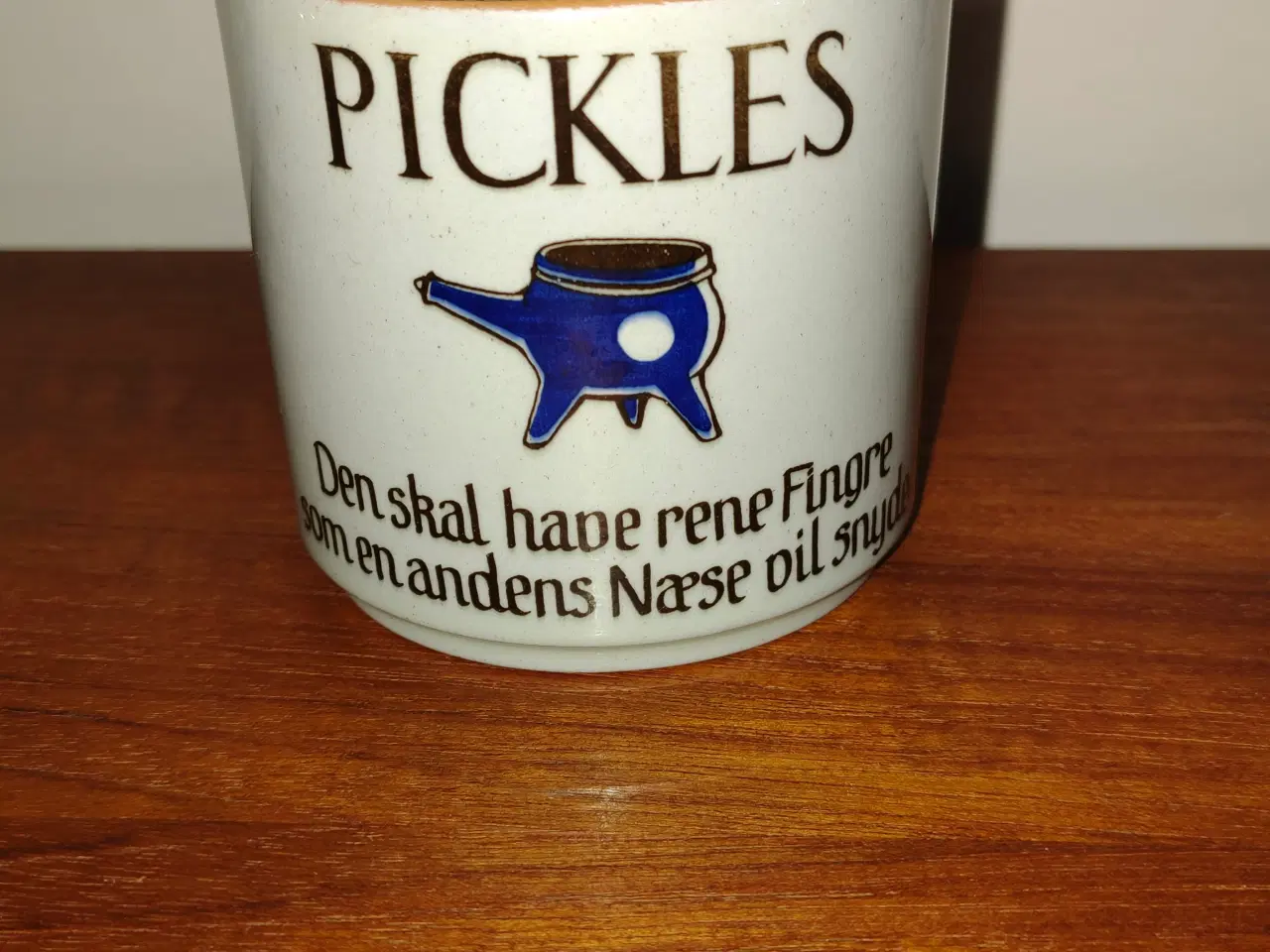 Billede 1 - Fin Knabstrup krukke til Pickles