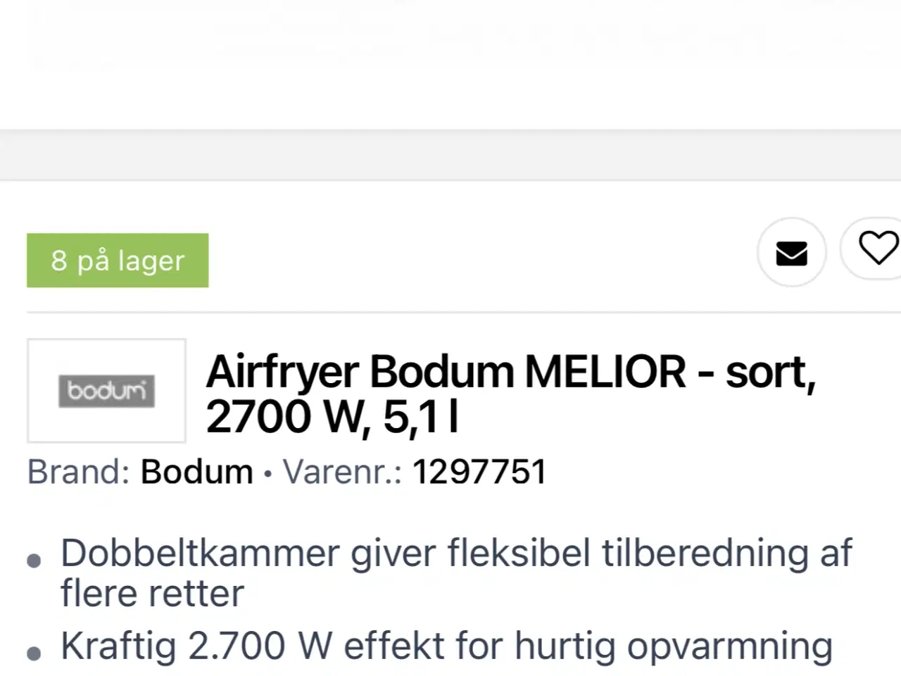 Billede 2 - Airfryer sælges