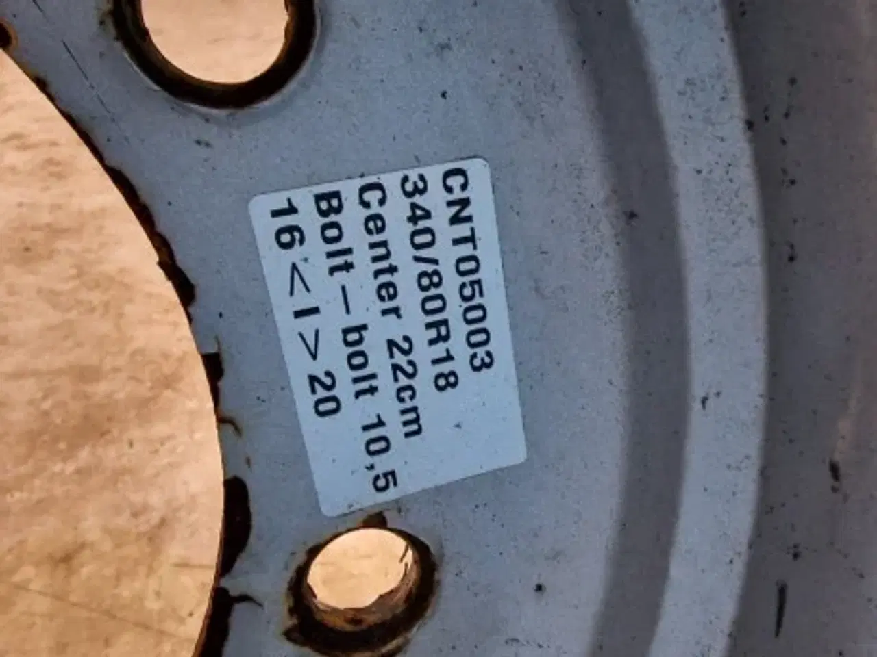 Billede 9 - 18" 340/80R18