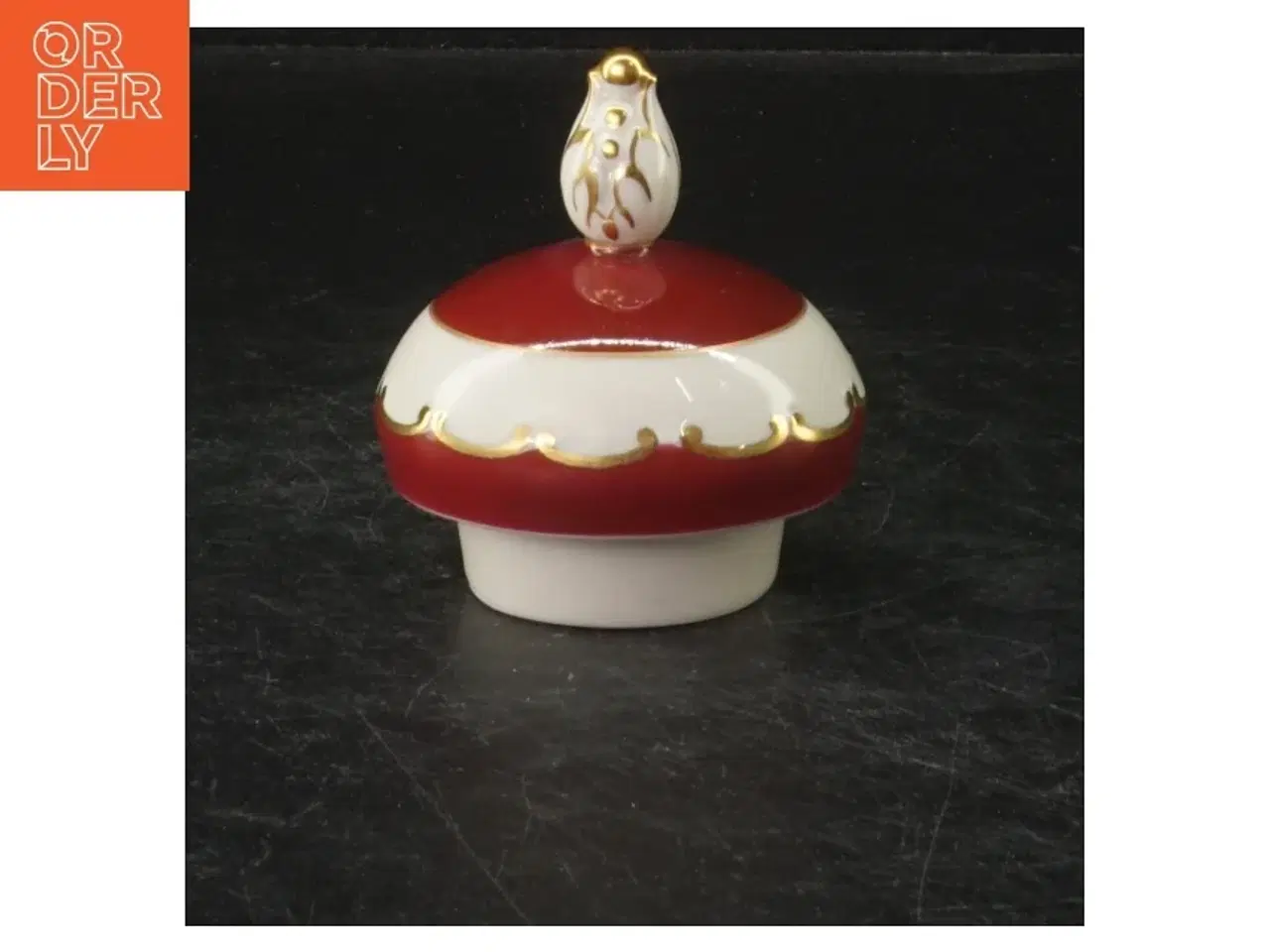 Billede 5 - Porcelænskande med låg (str. 24 cm)