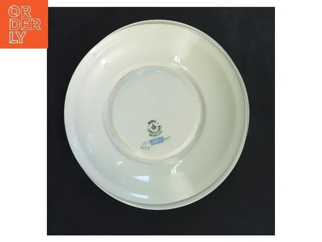 Billede 3 - 6 frokost tallerkener, Hjertegræs, Royal Copenhagen (str. 6 stk Ø 17,5 cm) fra Royal Copenhagen