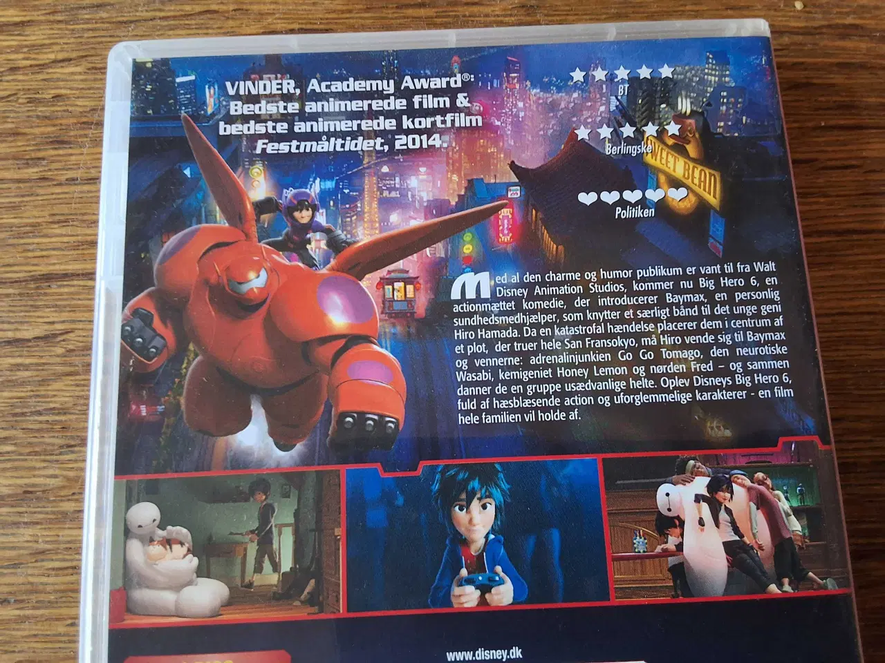 Billede 3 - WALT DISNEY: BIG HERO 6.  DVD-tegnefilm. 