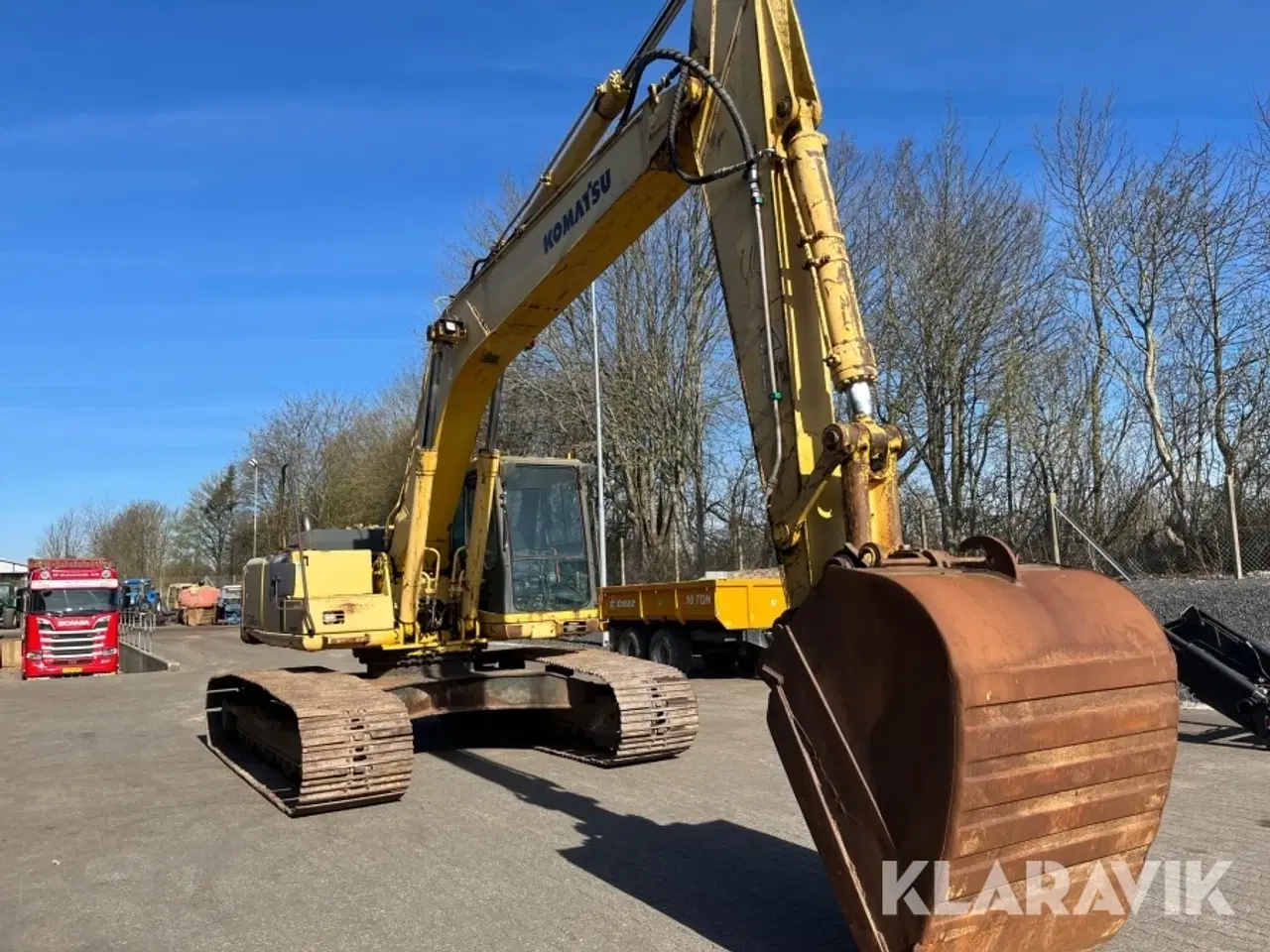 Billede 2 - Gravemaskine Komatsu PC240 LC