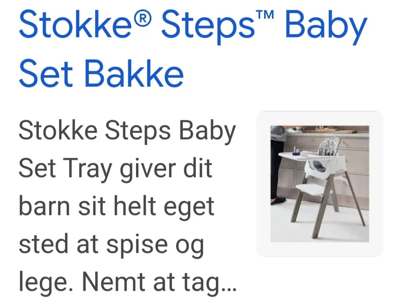 Billede 7 - Stokke steps tray sort