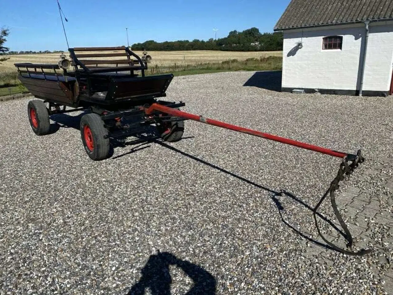 Billede 12 - Rigtig fin Hestevogn